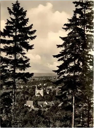 Gernrode/Harz, Blick vom Panoramaweg -394942