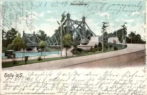 Halle a.S., Peissnitzbrücke -395366