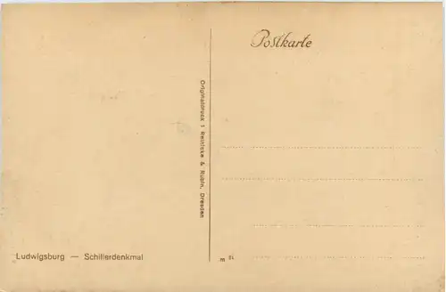 Ludwigsburg, Schiller-Denkmal -393432