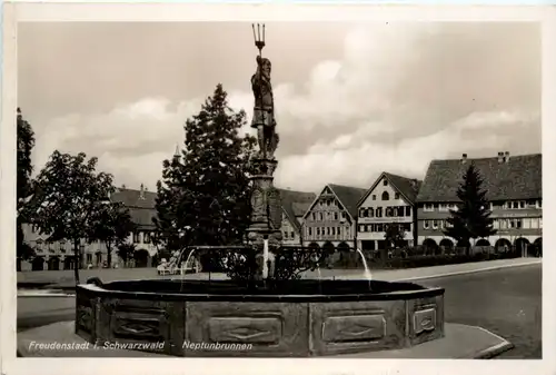 Freudenstadt, Neptunbrunnen -395360