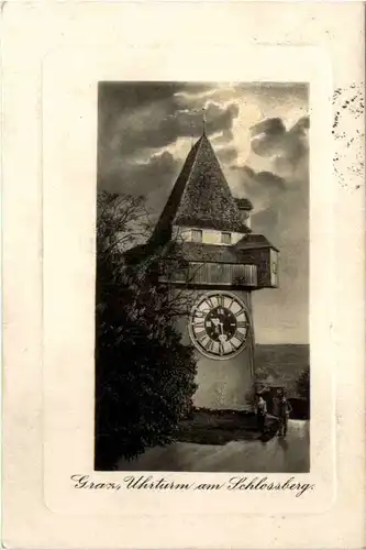 Graz, Uhrturm am Schlossberg -394954