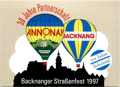 Backnang, Strassenfest 1997 -393780