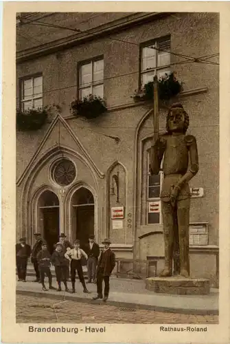 Brandenburg-Havel, Rathaus-Roland -395742