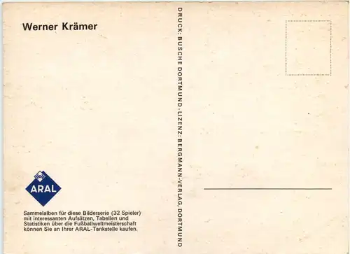 Werner Krämer - MSV Duisburg -474320