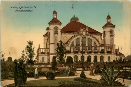 Leipzig, Palmengarten, Gesellschaftshaus -394670