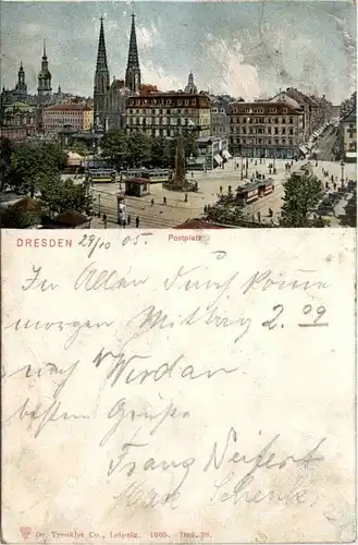 Dresden, Postplatz -395474