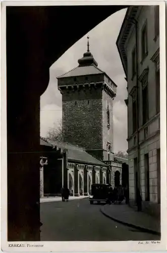 Krakau - Floriantor - Feldpost 3. Reich -474560