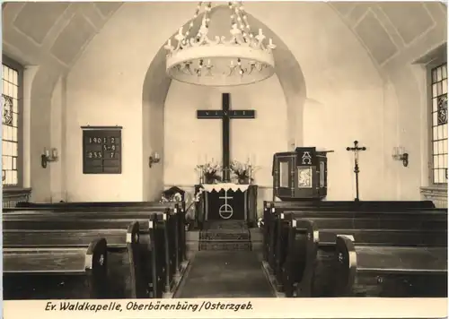 Oberbärenburg, Ev. Waldkapelle -455392