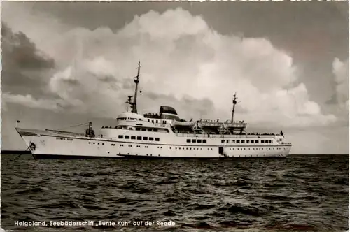 Helgoland - Seebäderschiff Bunte Kuh -474840