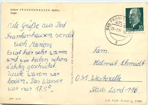 Solbad Frankenhausen, Anger -395720