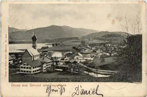 Gruss aus Gmund am Tegernsee -396232