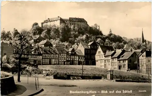 Blankenburg, Blick auf das Schloss -396882