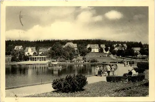 Hahnenklee Oberharz, Kurteich mit Trinkpavillon -396068