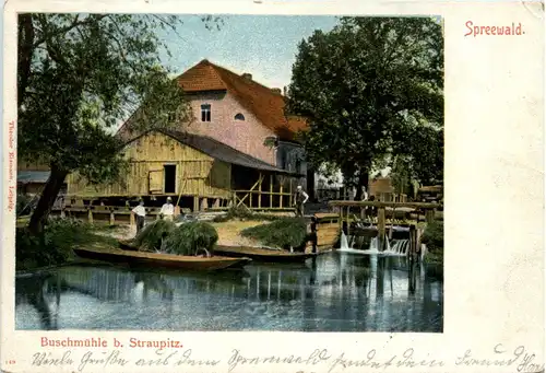Spreewald, Buschmühle b. Straupitz -397122