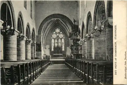 Stavanger - Det Indre af Domkirken -475300