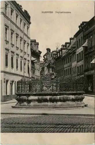 Bamberg, Neptunbrunnen -455952