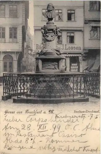 Gruss aus Frankfurt a. M., Stoltze-Denkmal -396388