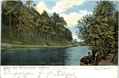 Gruss aus Woltersdorfer Schleuse -396276