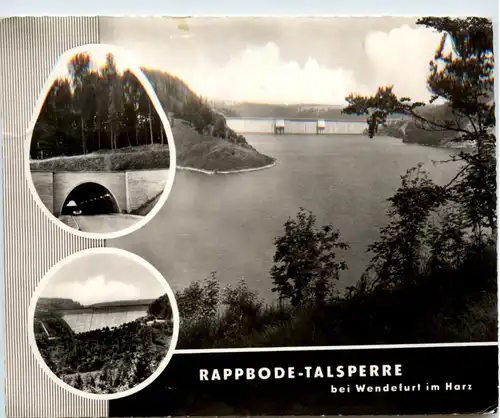 Rappbode-Talsperre bei Wendefurt im Harz -394844