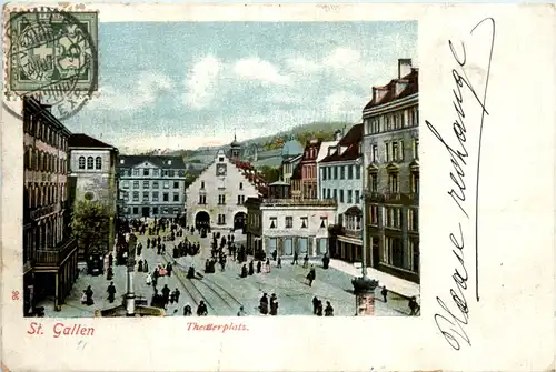 St. Gallen - Theaterplatz -475440