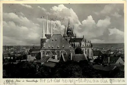 Erfurt, Dom und Severinkirche -396792