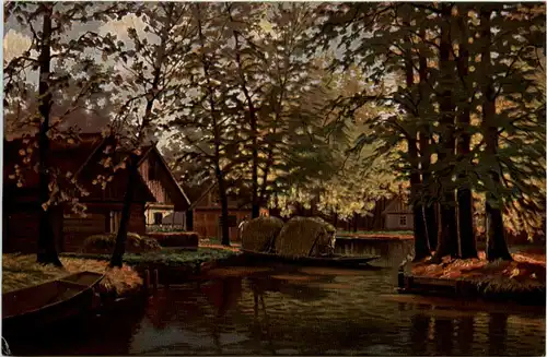 Spreewald, Heuernte -396400