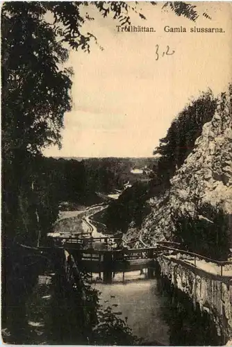 Trollhättan - Gamla slussarna -475680