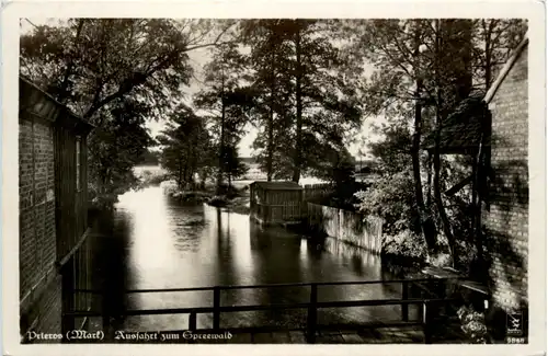 Ausfahrt zum Spreewald -397098