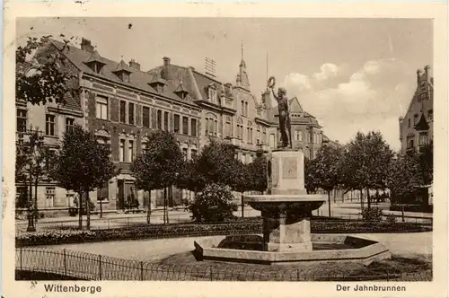 Wittenberge, der Jahnbrunnen -397642