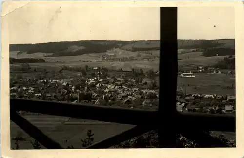 Schalkau/Thür., Blick von der Galgenberg-Schutzhütte -396780