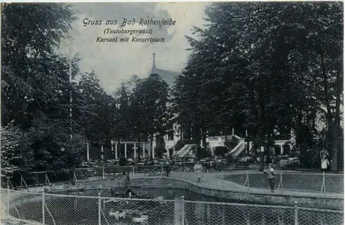 Gruss aus Bad Rothenfelde, Kursaal mit Konzertplatz -396988