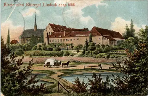 Limbach, Kirche nebst Rittergut -456572