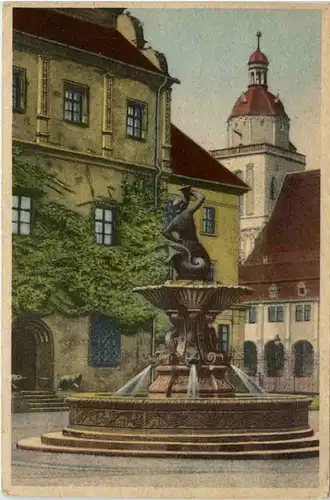 Dessau, Im Schlosshof -456872