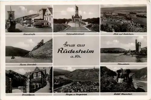 Gruss aus Rüdesheim, div. Bilder -396454