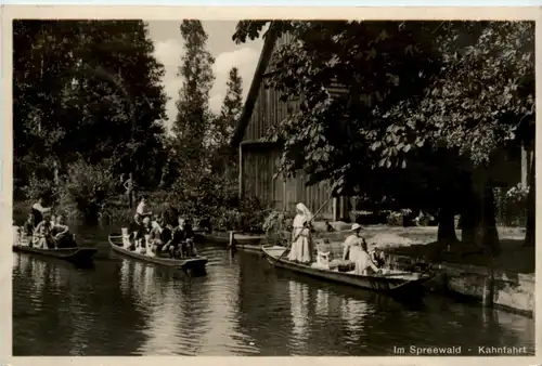 Spreewald, Kahnfahrt -397140