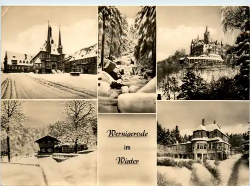 Wernigerode, div. Bilder im Winter -398262