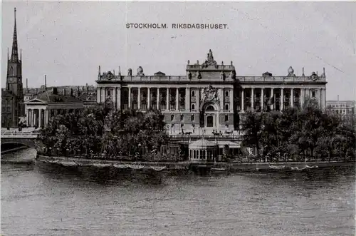Stockholm - Riksdagshuset -476320