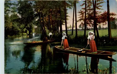 Spreewald, auf der Fahrt nach Lübbenau -397256