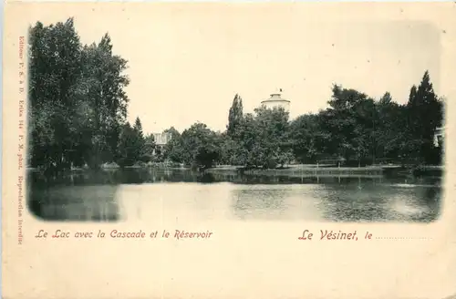 Le Vesinet - Le Lac avec la Cascade -476420