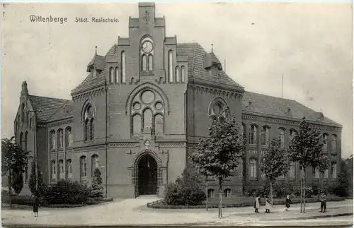 Wittenberge, Städt. Realschule -398422