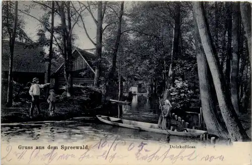 Spreewald, Grüsse, Dolzkefliess -397548