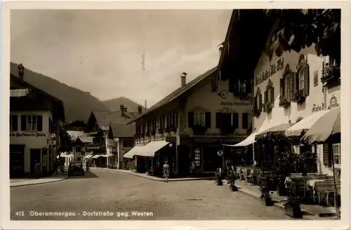 Oberammergau, Dorfstrasse geg. Westen -457132