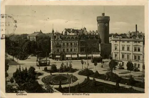 Cottbus, Kaiser-Wilhelm-Platz -397972