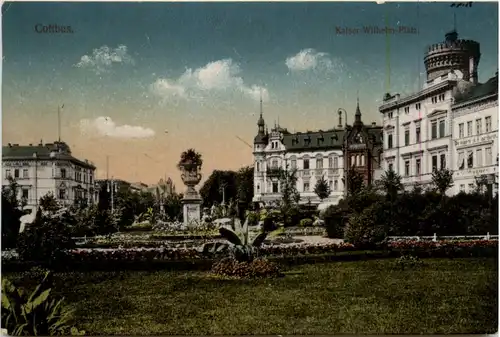 Cottbus, Kaiser-Wilhelm-Platz -397992