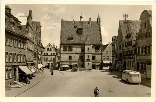 Weissenburg i. Bay., Marktplatz m. Rathaus -457272