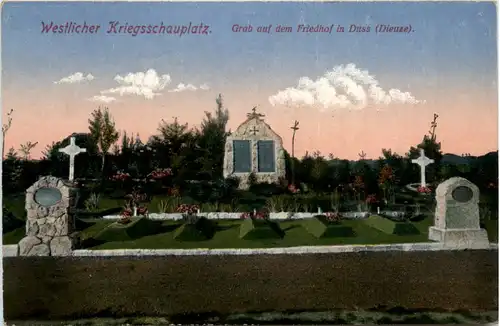 Grab auf dem Friedhof in Suss - Dieuze -454164