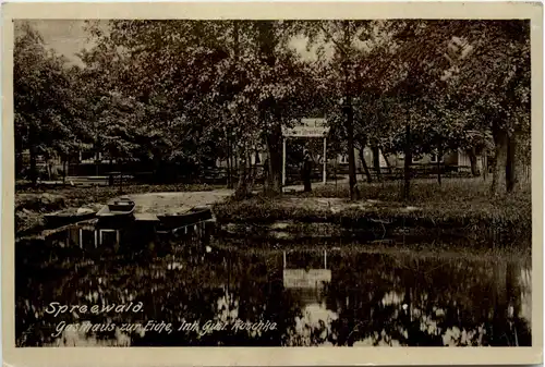 Spreewald, Gasthaus zur Eiche -397194