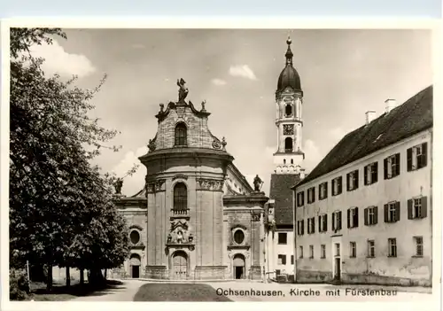 Ochsenhausen - Kirche mit Fürstenbau -494542