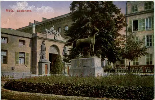 Metz - Esplanade - Feldpost 113. Infanterie Division -477040