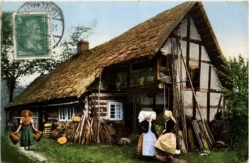 Spreewald, Burg, Bauernhaus -397374